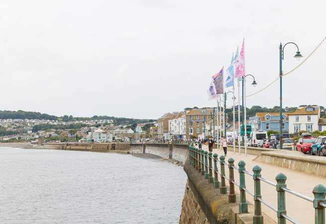 Morning swim anyone? The sea is just a minute from your door.