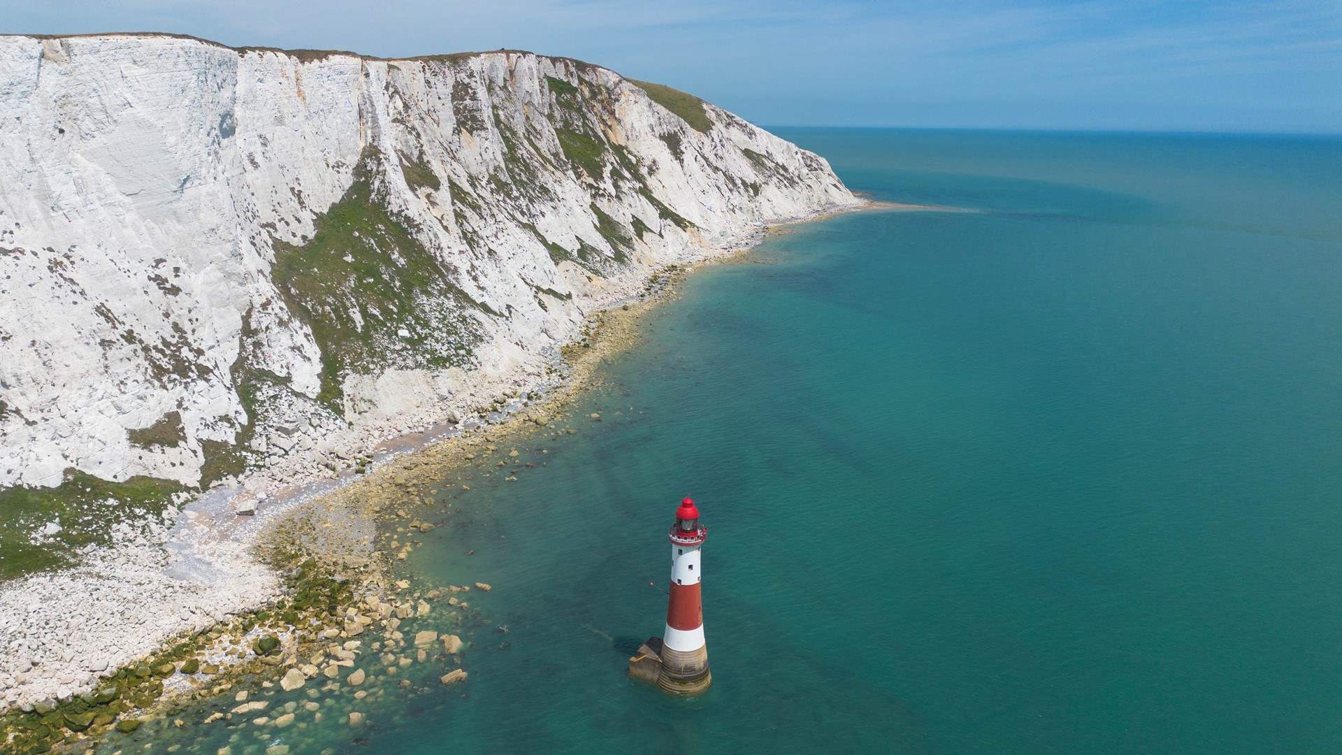 Beachy Head Lighthouse.