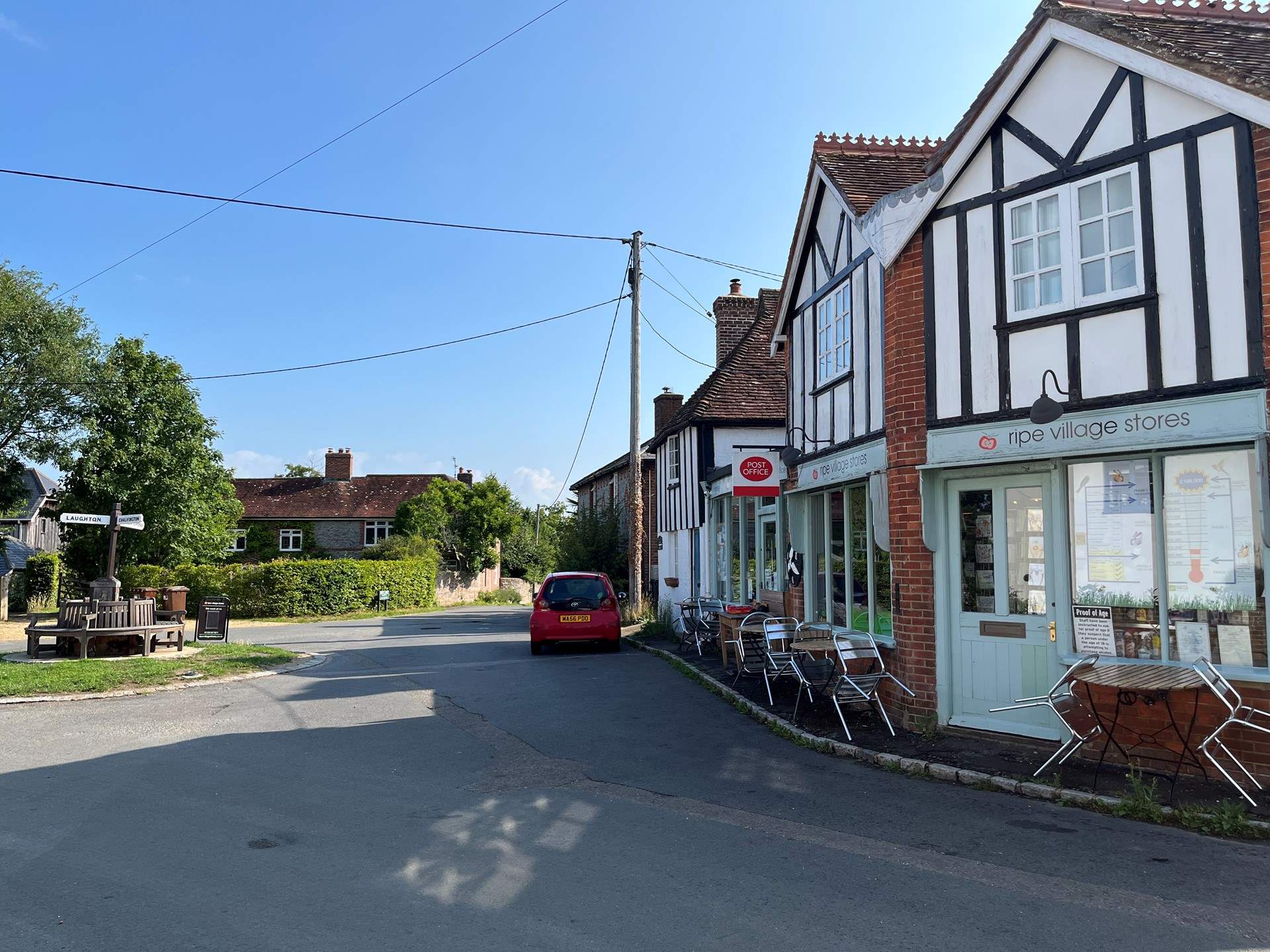 In the nearby village of Ripe, you will find a shop/Post Office that sells lovely fresh produce and has a cafe and pop-up pub.