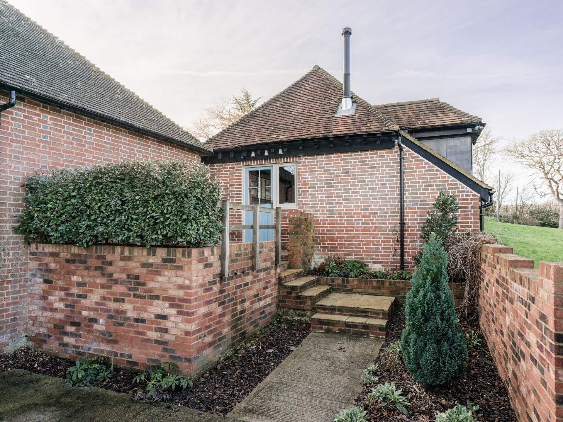 Steps lead to Nobby Nook.