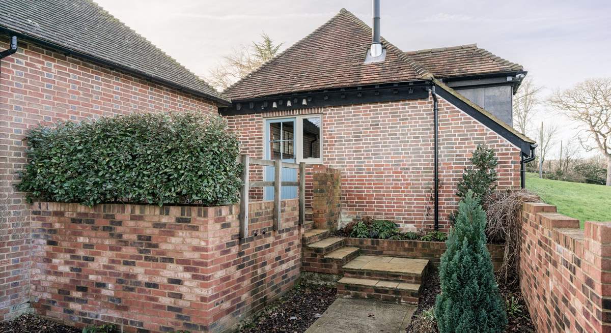 Steps lead to Nobby Nook.