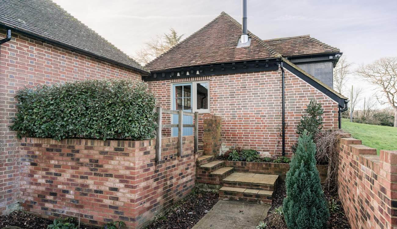 Steps lead to Nobby Nook.