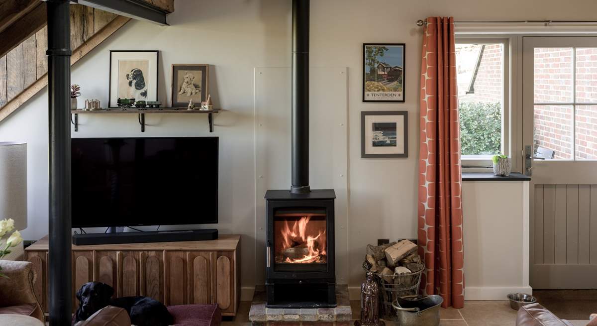 Cosy up for great conversations and fireside moments.  