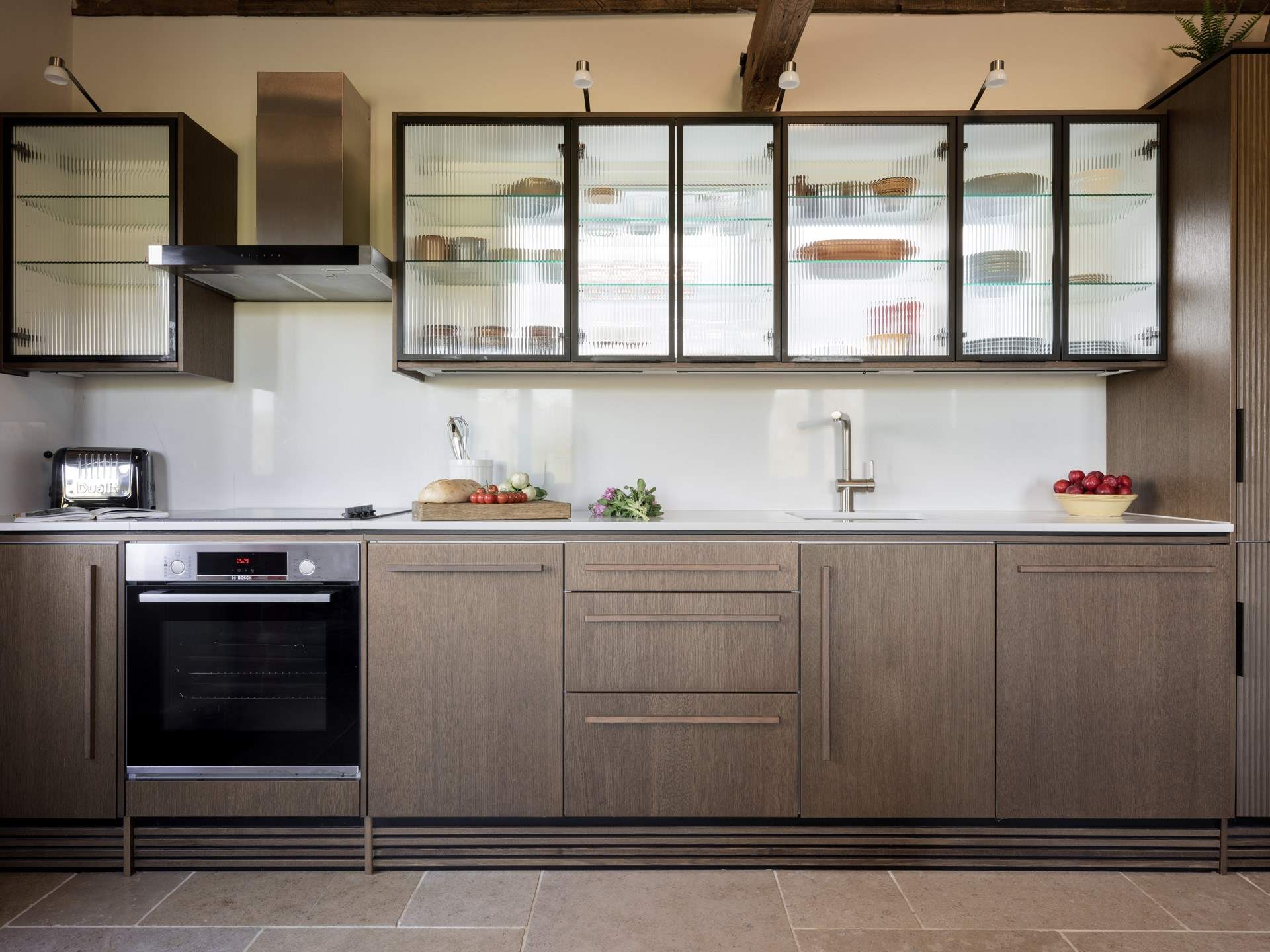 Cook up a gourmet treat in this fully equipped kitchen.