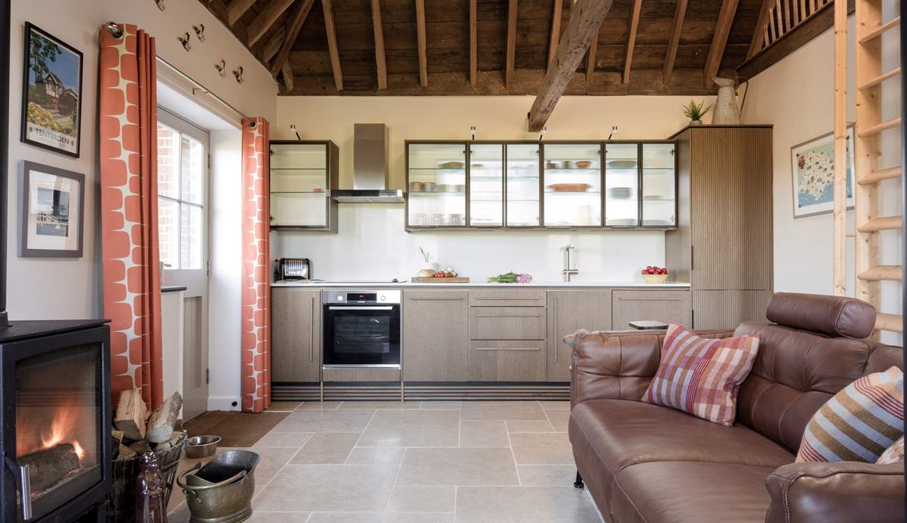 This characterful gem with its open plan living area has plenty of space for two.