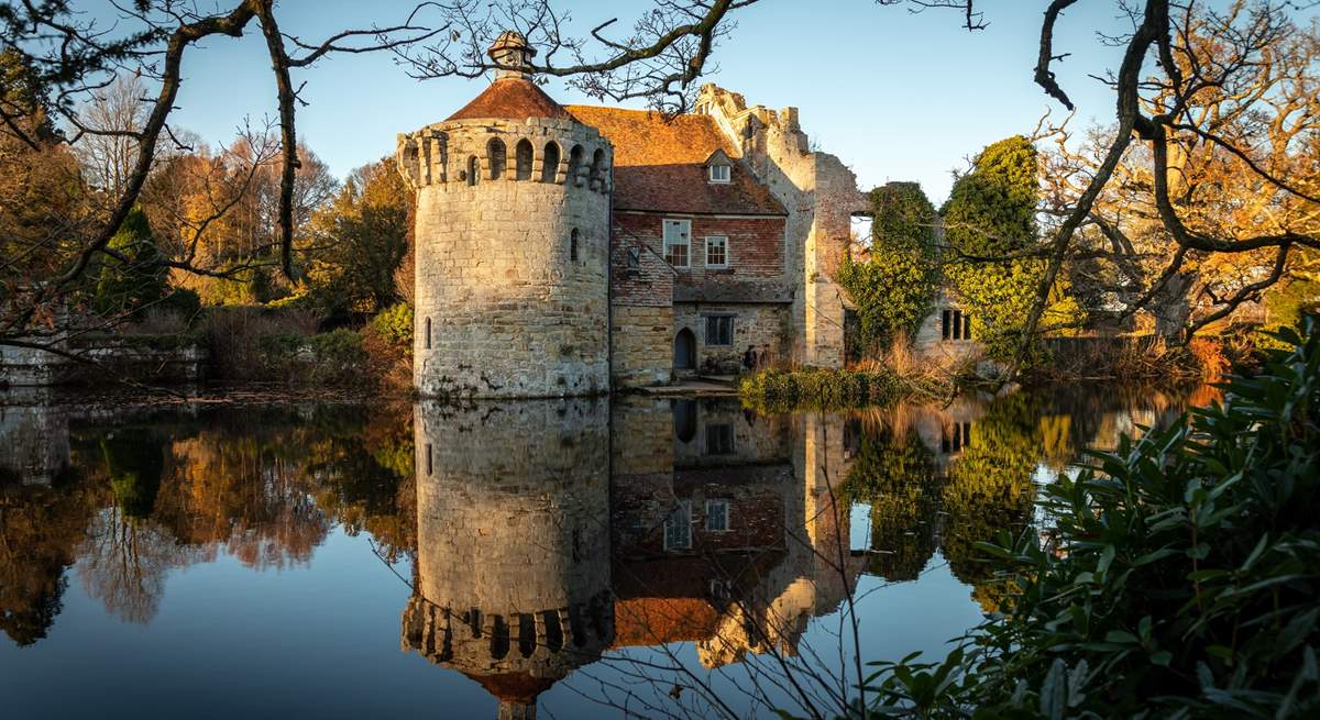 Visit Scotney Castle.
