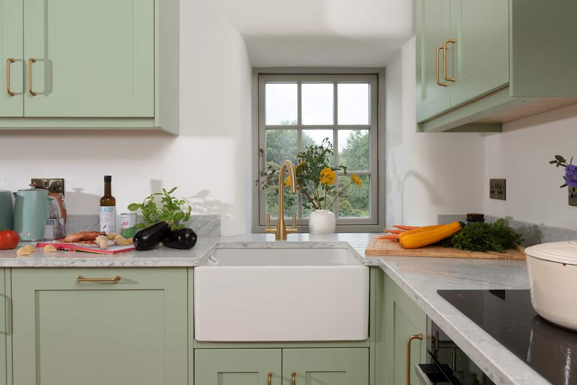 Indulgent finishes everywhere.