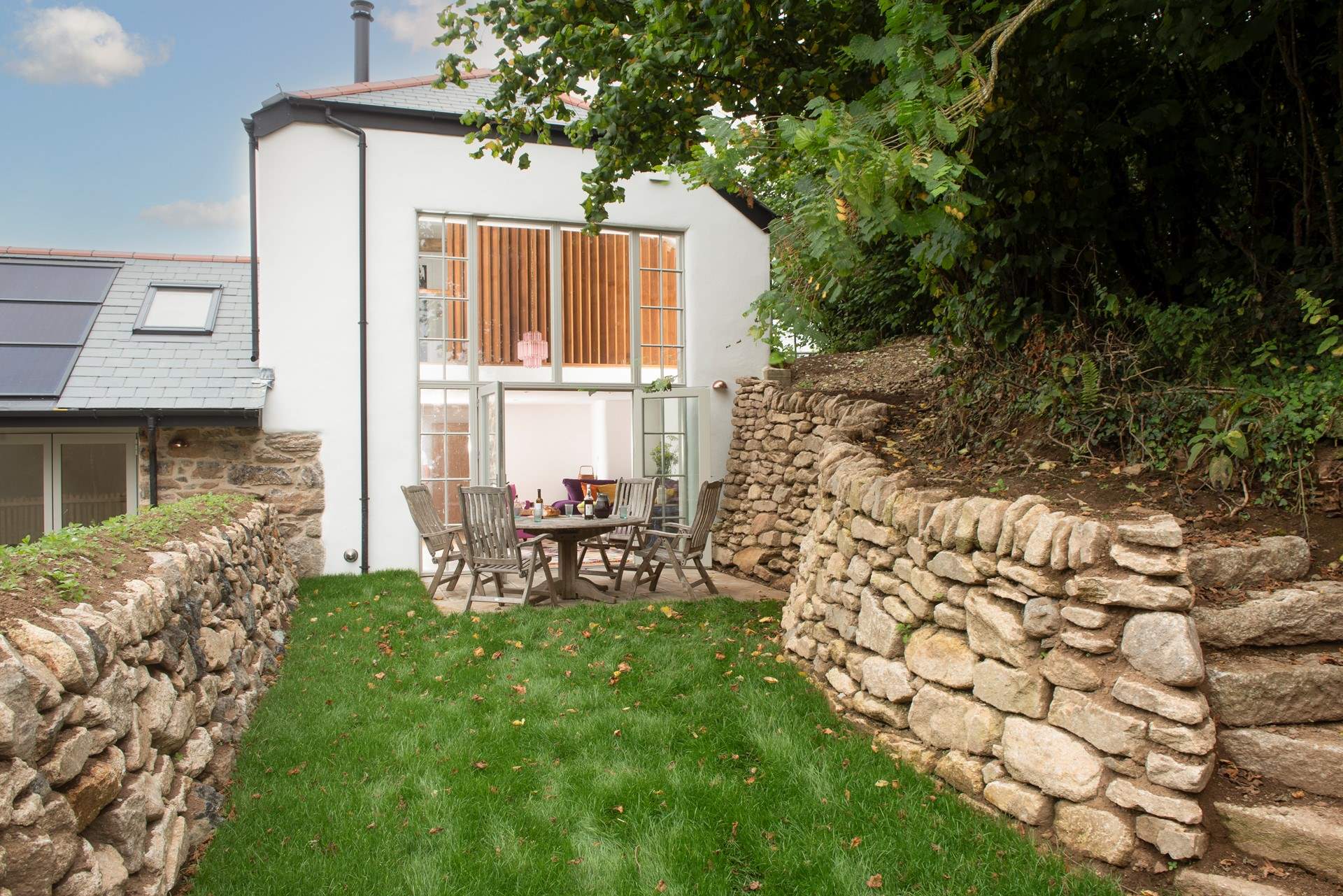 Your private little garden area.