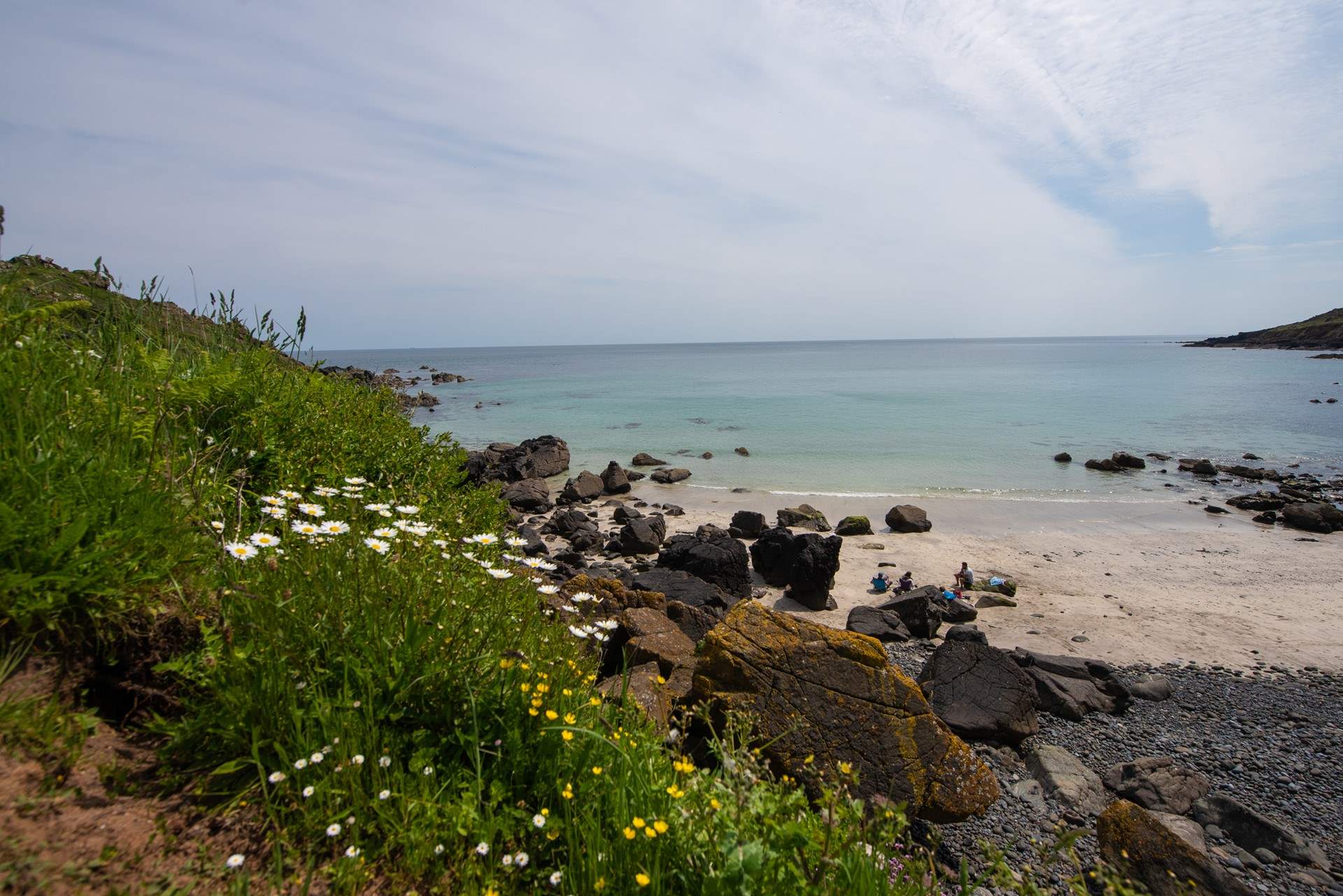 Coverack has two gorgeous beaches and is a short drive away.
