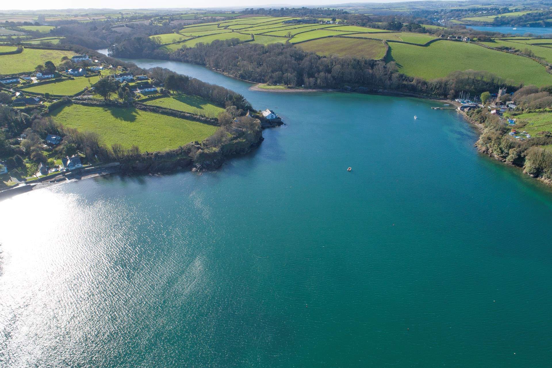 The Helford River is one of the only rivers lined with oak in the UK.