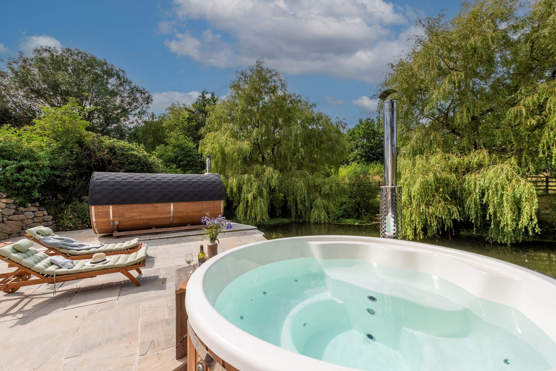 The spa area is inclusive for holiday guests!