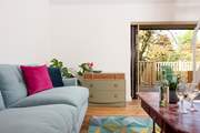 Open up the bi-fold doors and listen to the birdsong.