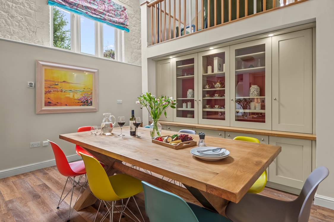 Feasting in this beautiful space is such a treat.