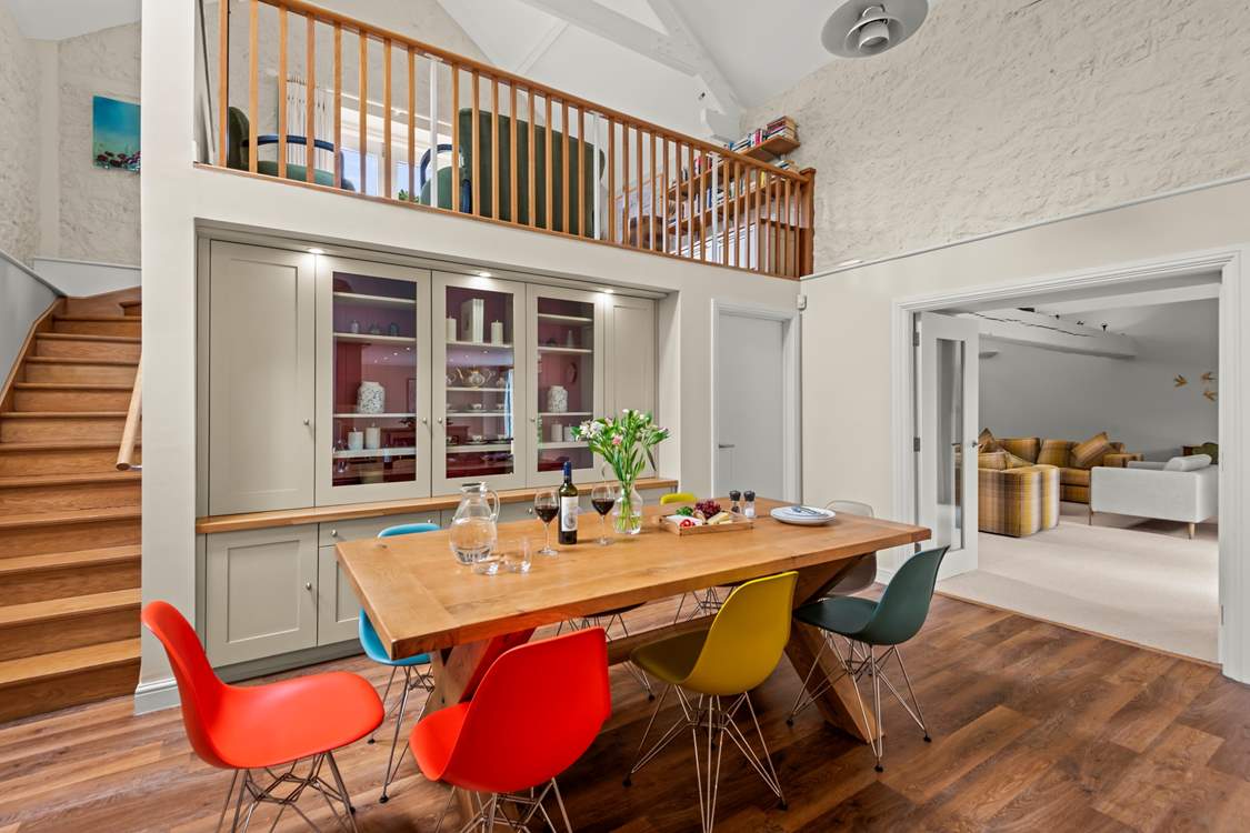 The space and luxury of this property is obvious the moment you step inside.