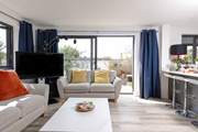 A stylish open plan space designed for cooking, dining and entertaining.