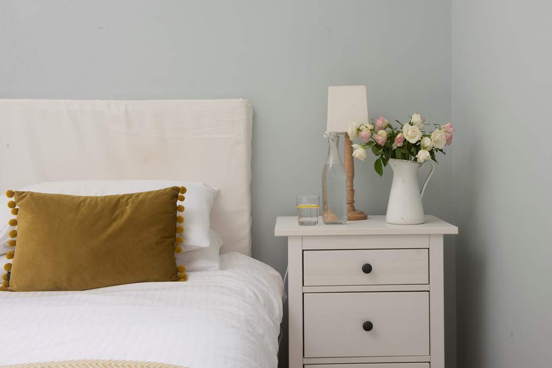 Beautiful bedrooms await.