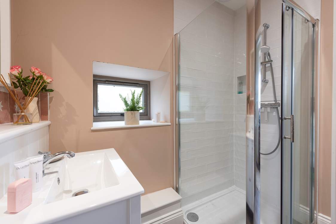 This is the stylish shower-room to bedroom 2.