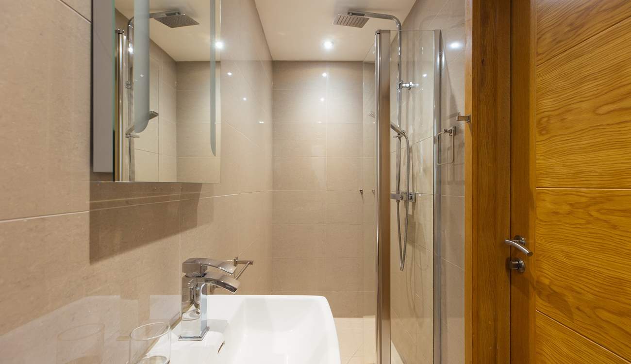 Superb bath/shower rooms throughout. 