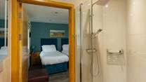 Time for some holiday pampering in the ground floor en suite twin shower-room. 