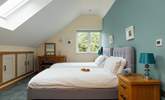 Sweet twin room with doors to the adjacent bathroom, shared with the principal bedroom on the third floor. (On request the twin beds can be made up as a king bed).  - Thumbnail Image