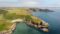 From the doorstep explore the magnificent Pembrokeshire coast. 