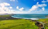 Spectacular Whitesands beach near St Davids. Take lunch in the cafe there. - Thumbnail Image
