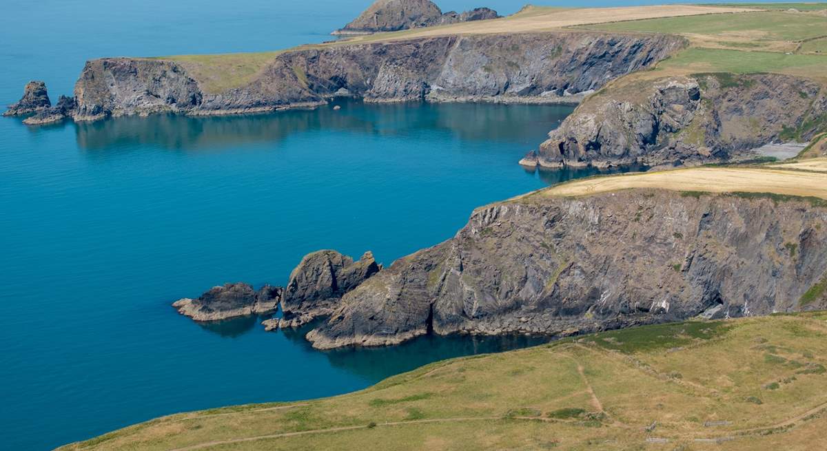 The dramatic Pembrokshire coast is waiting to be explored. 