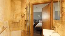 Gorgeous en suite shower-room. 