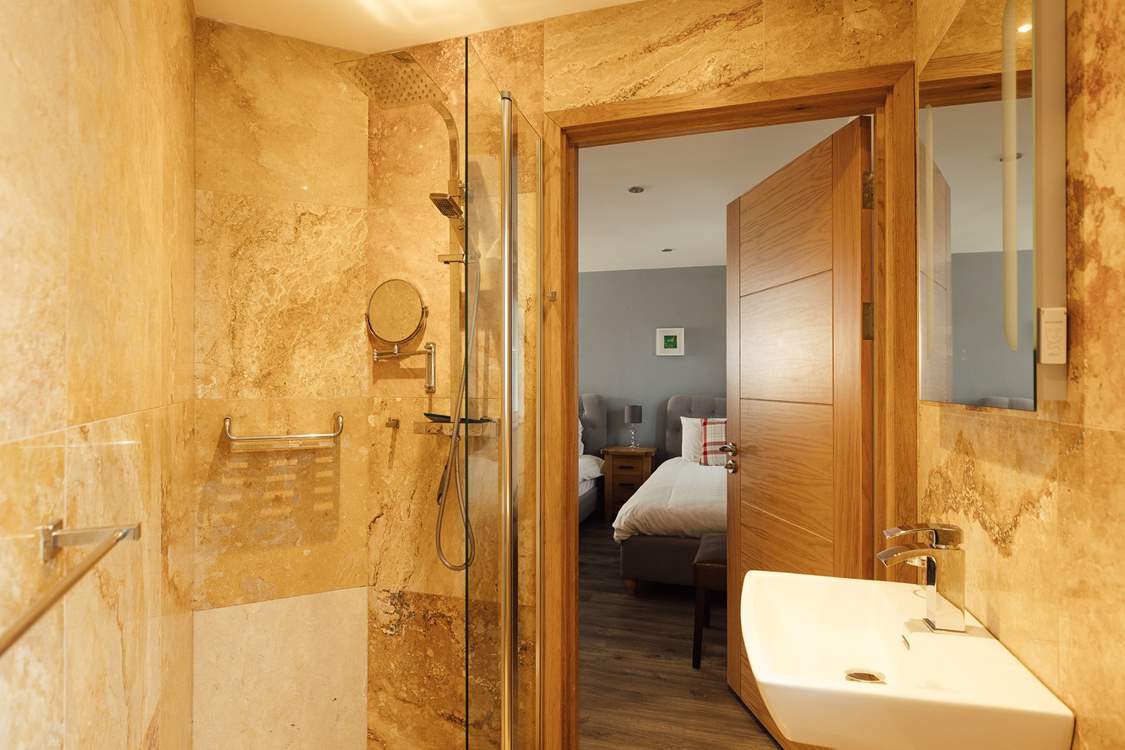 Gorgeous en suite shower-room.