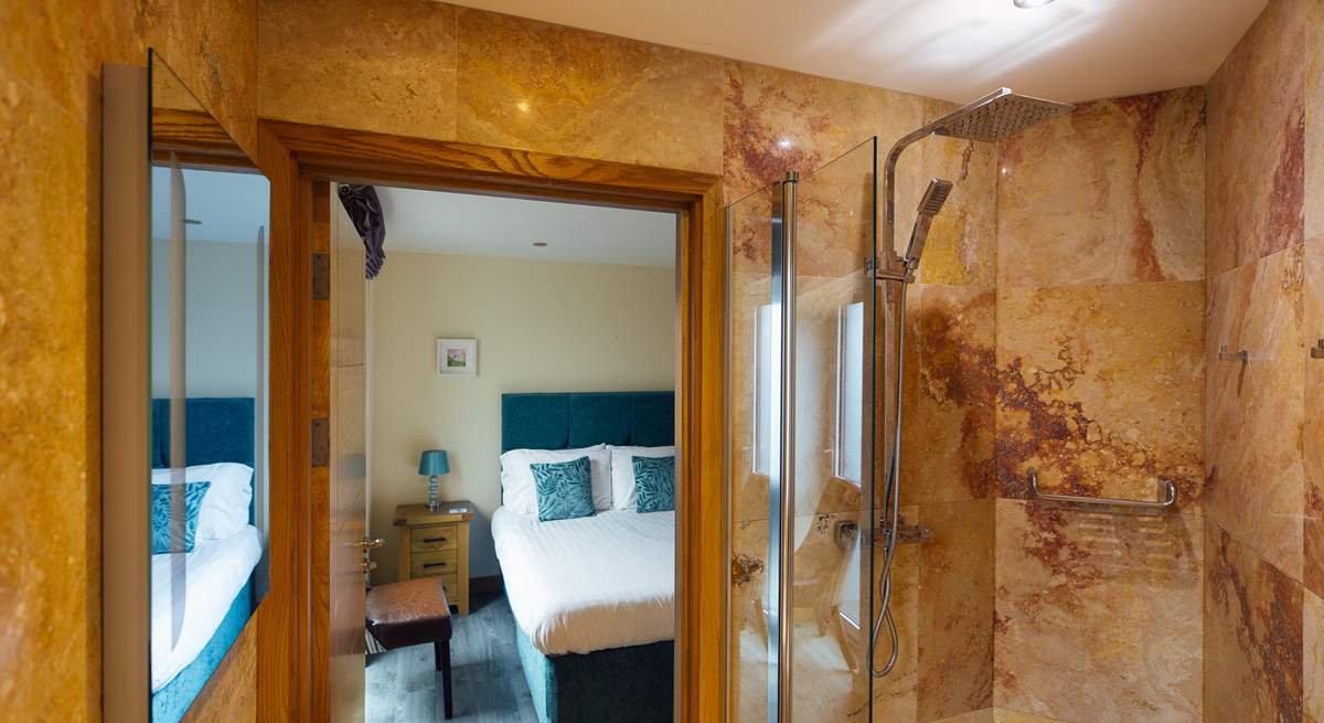 Ideal double en suite room with luxurious shower-room. 