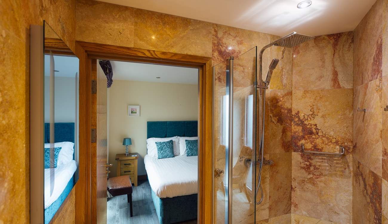 Ideal double en suite room with luxurious shower-room. 