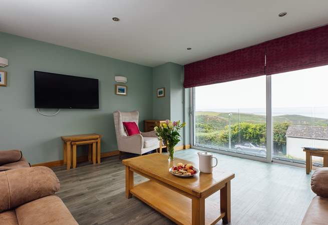 Spacious room with a gorgeous view. Slide open the large doors of the Juliet balcony to take in the fresh sea air. 