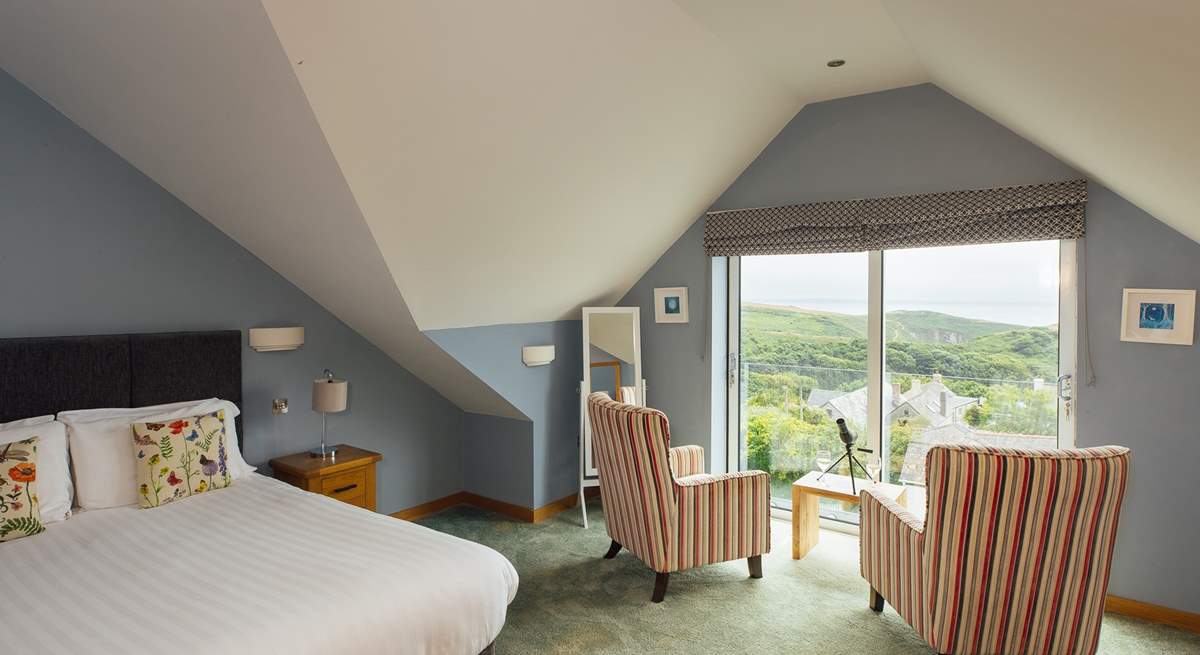 Fabulous views from the principal en suite on the second floor. 
