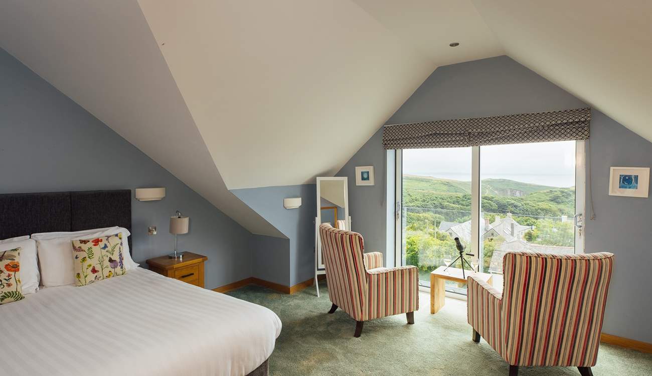 Fabulous views from the principal en suite on the second floor. 