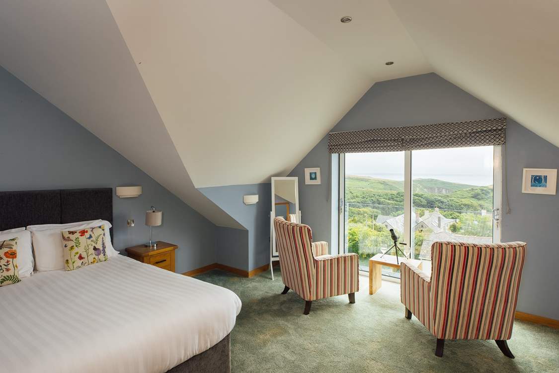 Fabulous views from the principal en suite on the second floor.