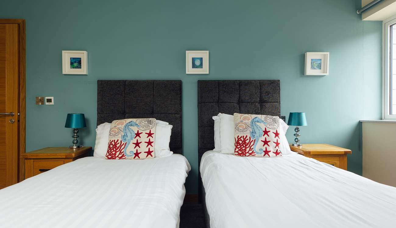 Sleep tight after a day in the fresh sea air. 