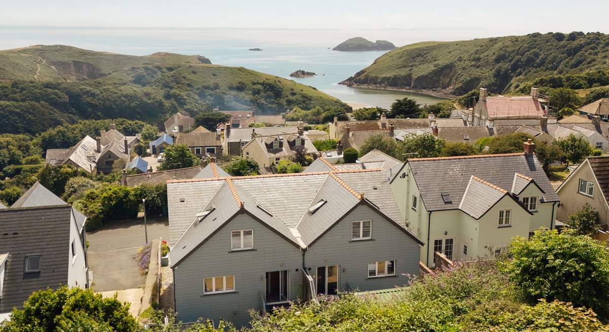 St. Harmon is set in an elevated position, near all the delights of the pretty coastal village of Solva, 