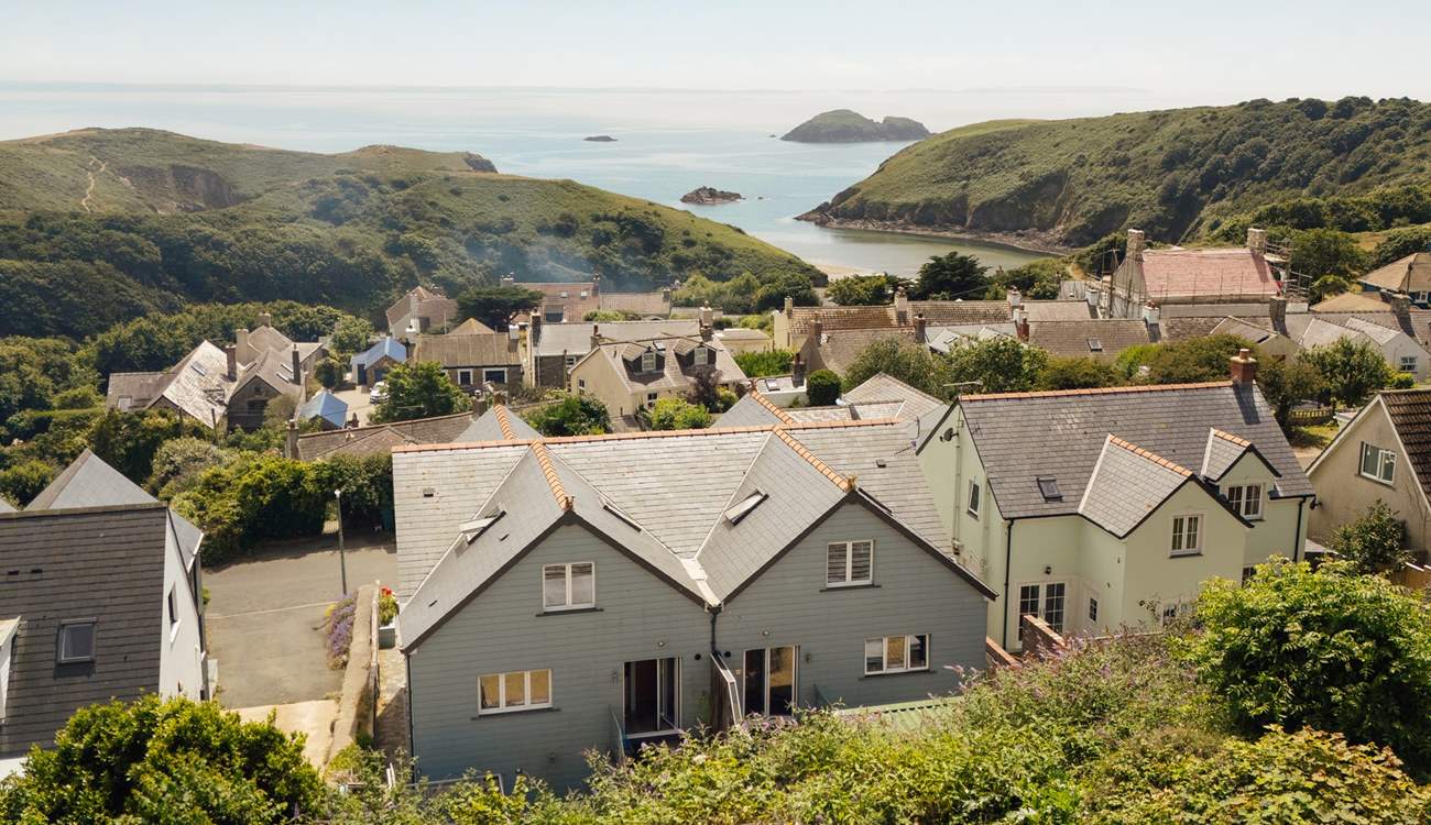 St. Harmon is set in an elevated position, near all the delights of the pretty coastal village of Solva, 