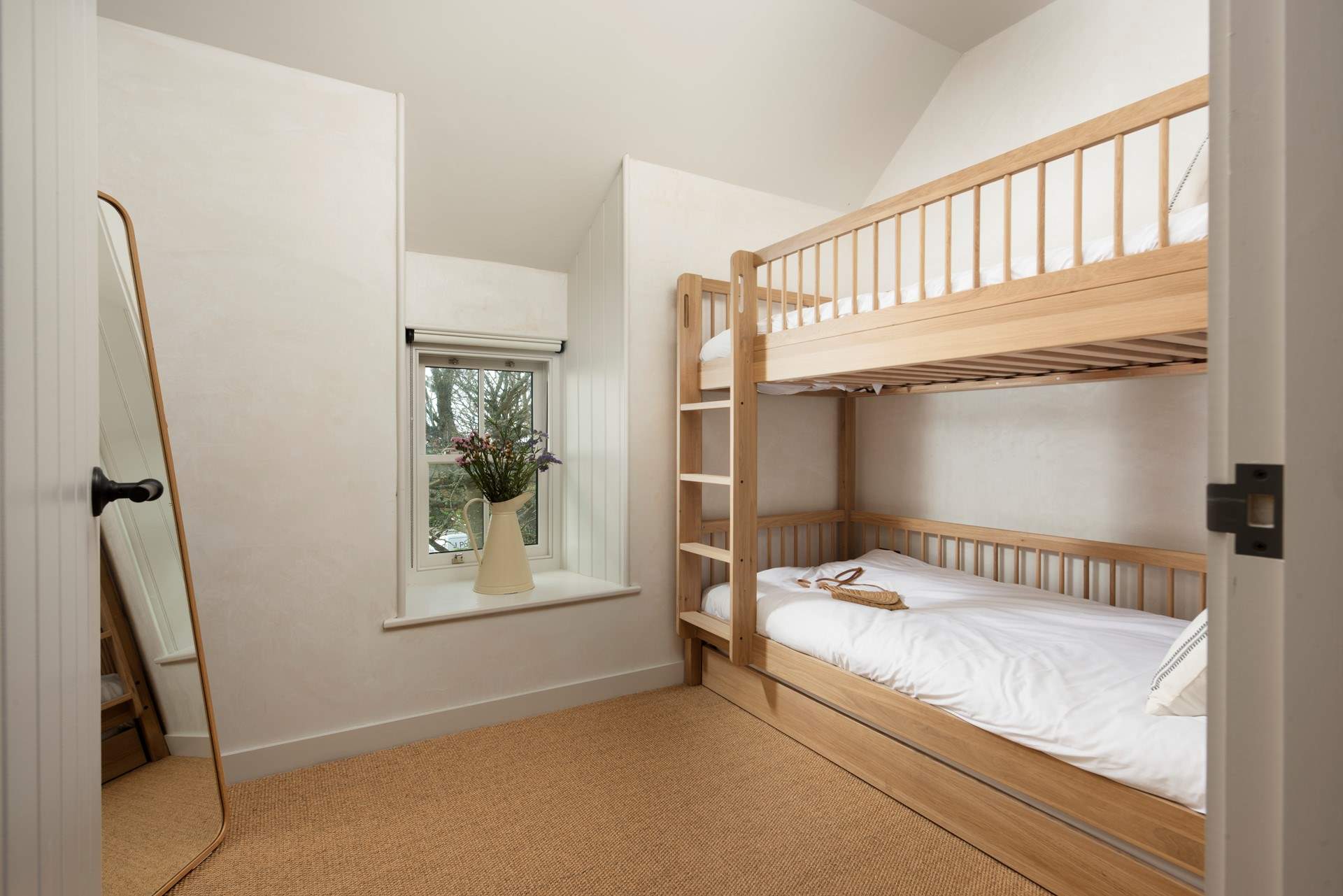 Bedroom 3 is a fun bunk-room, perfect for children.