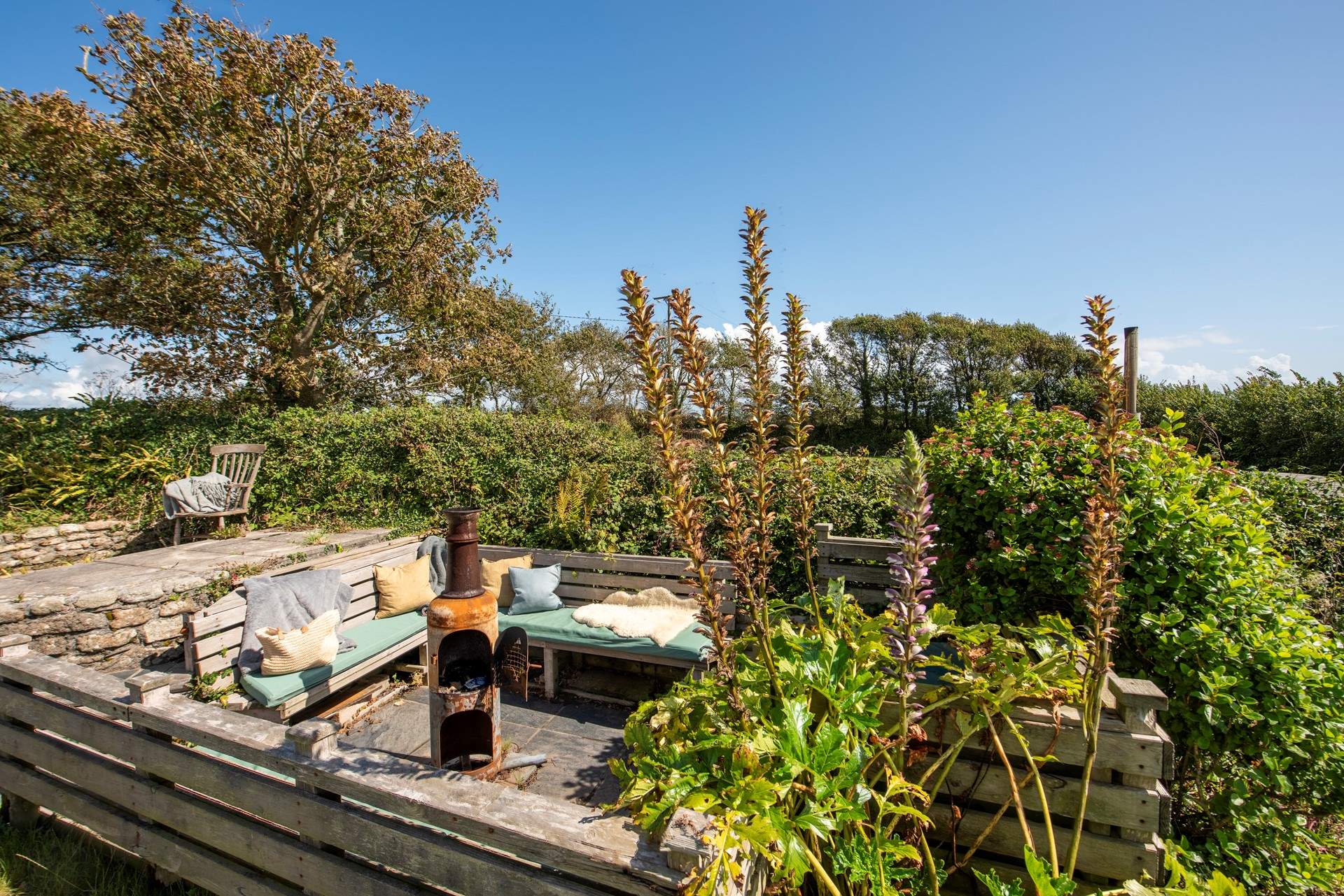 Sun-drenched days at Tregunno Farmhouse.