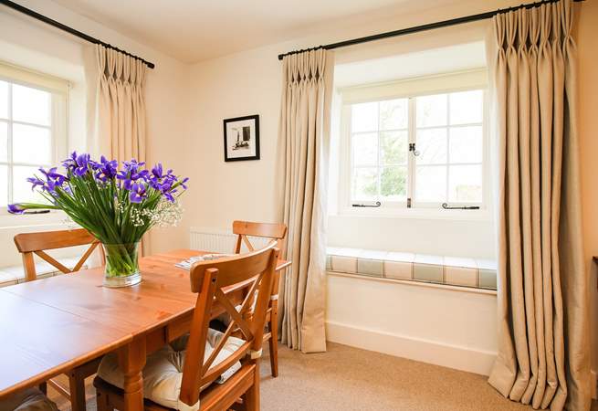 The second dining-area is light and airy. The perfect space for enjoying that special family meal.