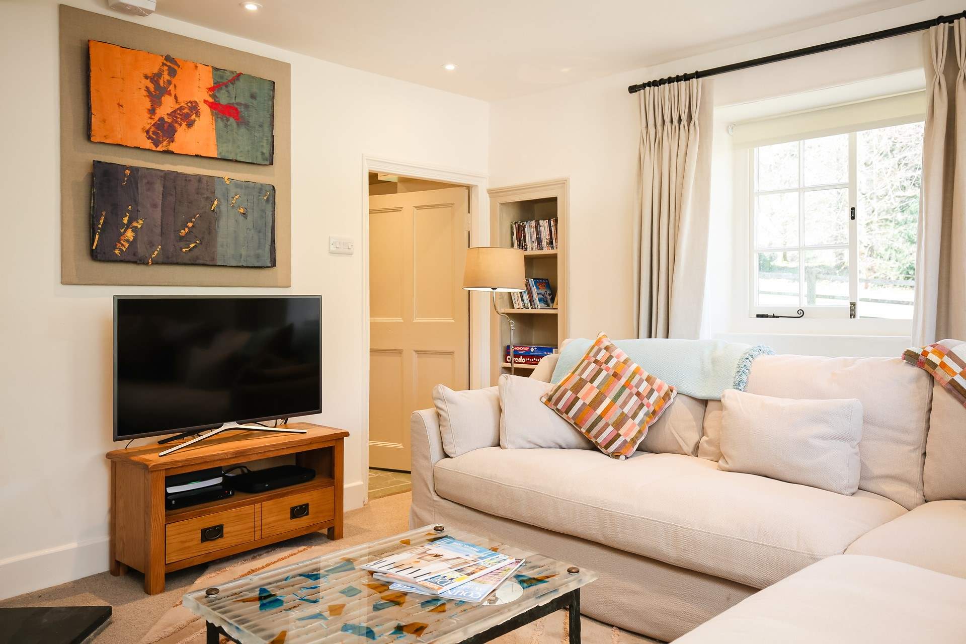 The cosy sofas await after a day of action and exploration.