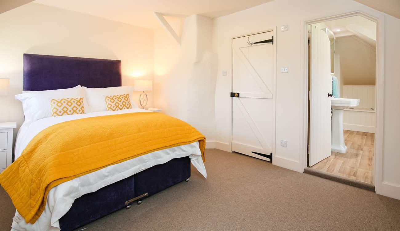 Bedroom 4 offers oodles of space and a fabulous en suite shower-room.