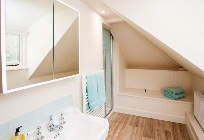 Bedroom 4 is also home to this en suite shower-room.