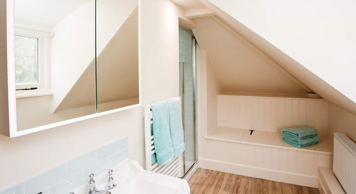 Bedroom 4 is also home to this en suite shower-room.