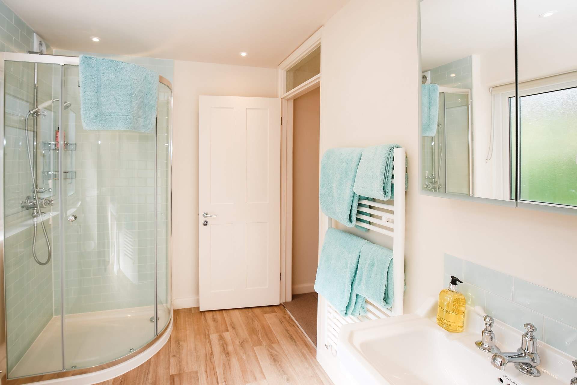 The ground floor shower-room.