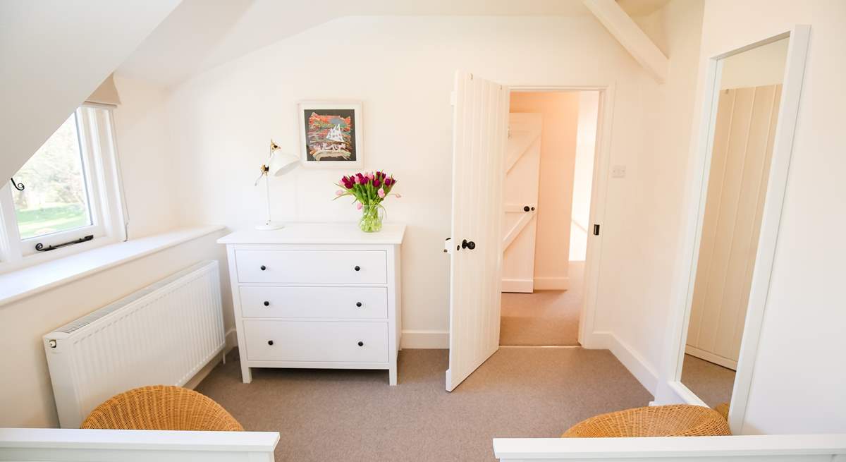 Looking out of bedroom 2 across the landing.