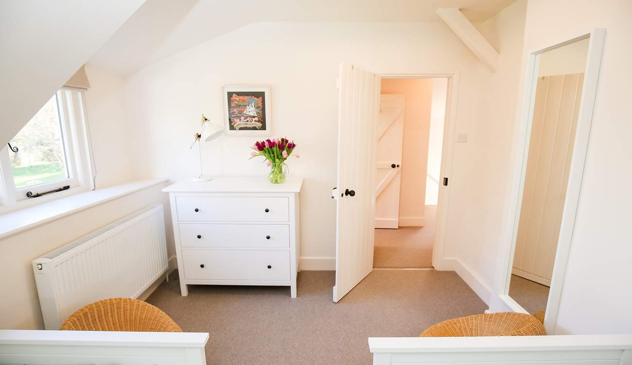 Looking out of bedroom 2 across the landing.