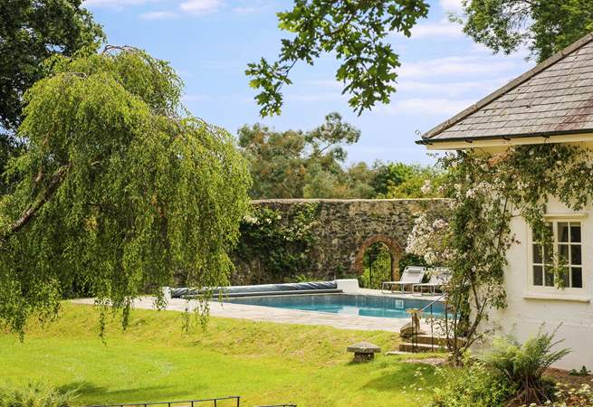 What a picture perfect sight on arrival. 