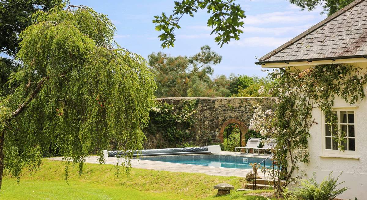 What a picture perfect sight on arrival. 